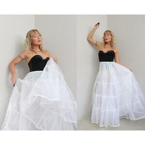 1980's Vintage Fancy Frocks Crinoline Petticoat Skirt Women's One Size Fits All